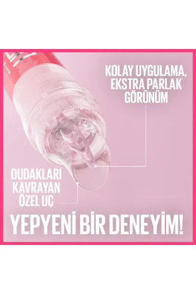  تصویر 9 : لیپ گلاس آبرسان و فوق‌العاده براق 007 Vanilla Horchata قهوه‌ای روشن میبلین نیویورک Maybelline New York 