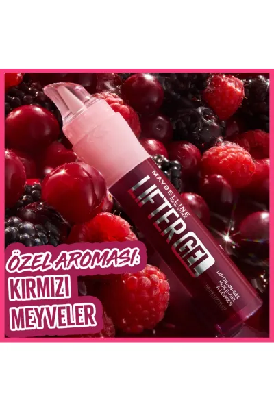  تصویر 4 : لیپ گلاس مرطوب‌کننده و فوق‌العاده براق 008 Berry Twist رنگ توتی میبلین نیویورک Maybelline New York 