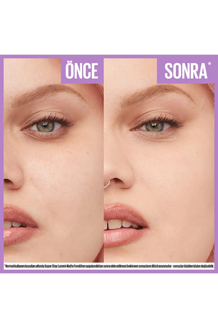 مزایای کرم پودر لومی مات رنگ 96 قهوه‌ای روشن با پوشش یکدست و ماندگار میبلین نیویورک Maybelline New York