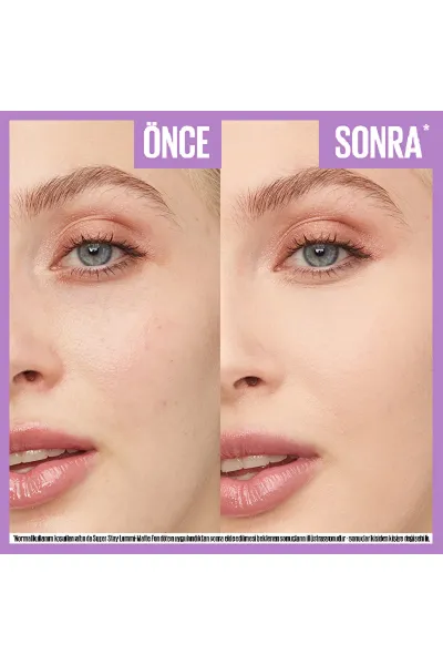  تصویر 3 : کرم پودر Lumi Matte شماره 98 Sun Beige قهوه‌ای روشن با پوشش یکدست میبلین نیویورک Maybelline New York 