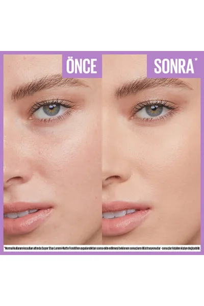  تصویر 3 : کرم پودر لومی مات رنگ 119 بژ روشن با پوشش مات و ماندگار میبلین نیویورک Maybelline New York 