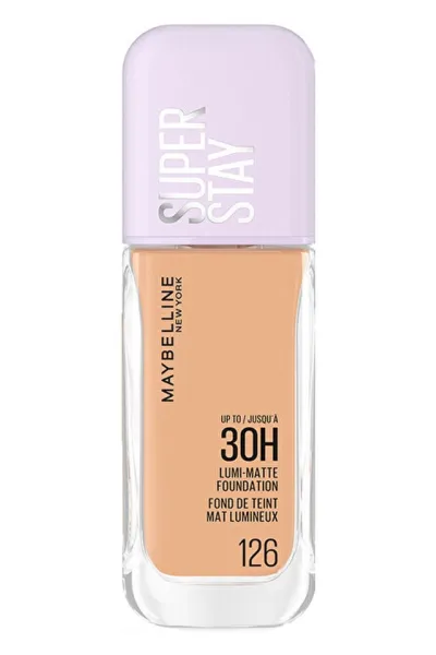 خرید و قیمت کرم پودر لومی مات با ماندگاری بالا رنگ 126 Light Brown قهوه‌ای روشن Maybelline New York  میبلین نیویورک اصل