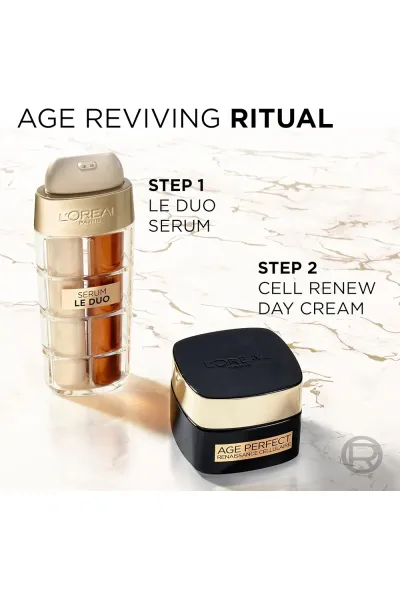  تصویر 6 : سرم ضد پیری دوکاره سفت کننده و روشن کننده پوست با کلاژن لورال پاریس L'Oreal Paris 