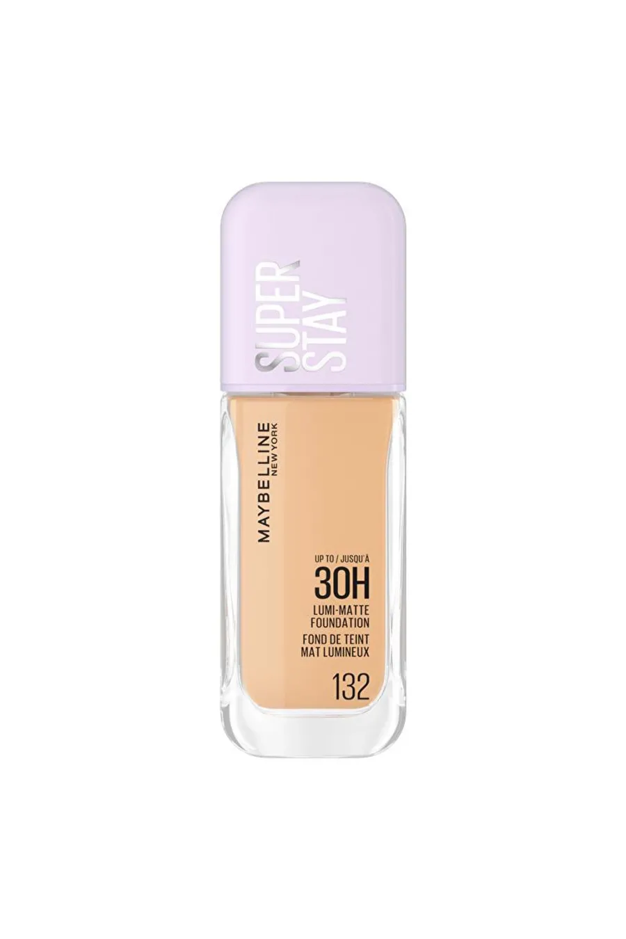 معرفی کرم پودر لومی مات رنگ ۱۳۲ بژ روشن با پوشش مات میبلین نیویورک Maybelline New York