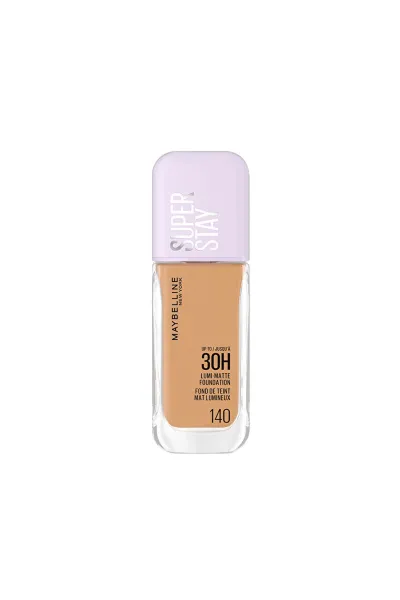  تصویر 1 : کرم پودر لومی مات با ماندگاری بالا 140 Natural Beige رنگ بژ طبیعی میبلین نیویورک Maybelline New York 