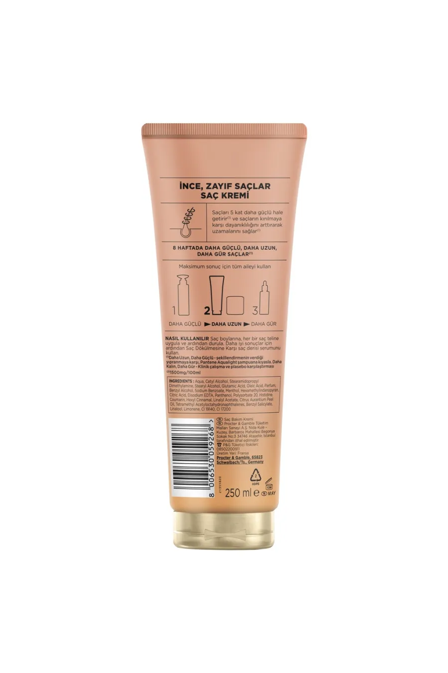 روش استفاده از نرم کننده ضد ریزش مو تقویت کننده و مناسب موهای ضعیف پنتن Pantene