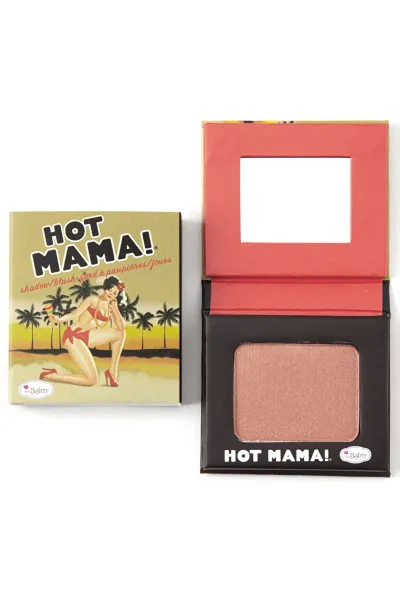 خرید و قیمت رژگونه مینی Mini Hot Mama با رنگ هلویی مرجانی درخشان و جلوه طبیعی The balm  دبالم اصل