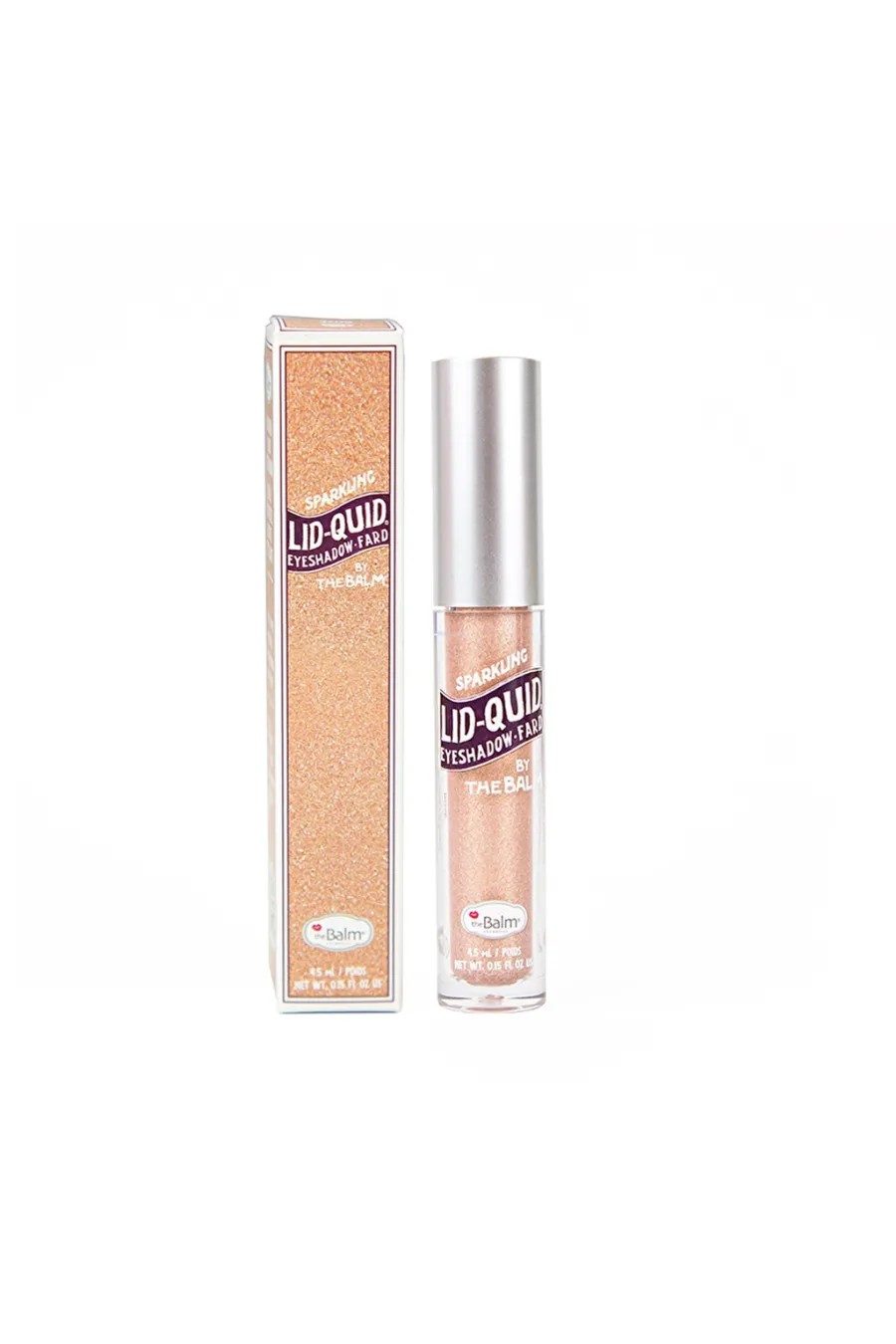 خرید سایه چشم مایع Rose رنگ رز صورتی با پوشش یکدست و جلوه درخشان دبالم The balm اصل
