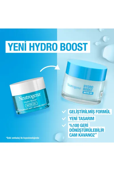  تصویر 2 : آبرسان واتر ژل با فرمول جدید Hydro Boost نوتروژینا Neutrogena 