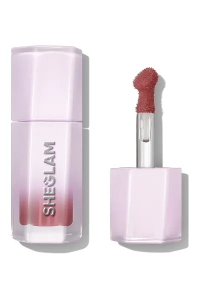 خرید و قیمت تینت لب براق و ماندگار رنگ Rose Spritz صورتی رز طبیعی Sheglam  شیگلم اصل