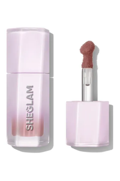 خرید و قیمت تینت لب براق و ماندگار در رنگ 528 Honey Whip قهوه‌ای روشن Sheglam  شیگلم اصل