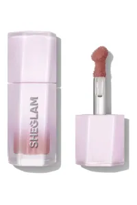 تینت-لب-براق-رنگ-555-Sepia-Kiss-قهوه‌ای-روشن-با-جلوه-درخشان-شیگلم-Sheglam