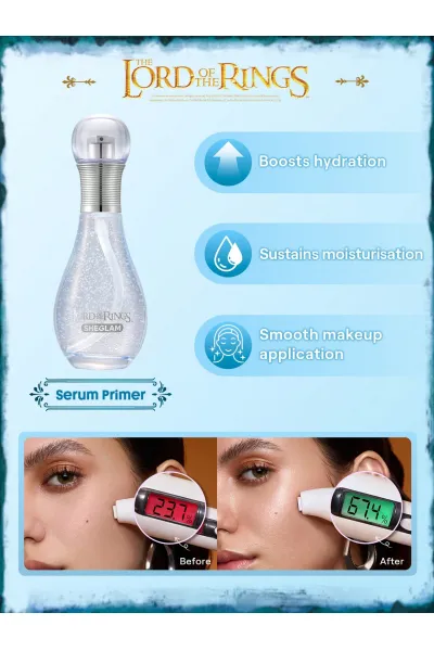  تصویر 6 : سرم پرایمر آبرسان و تسکین‌دهنده Guiding Star Clear بی‌رنگ شیگلم Sheglam 