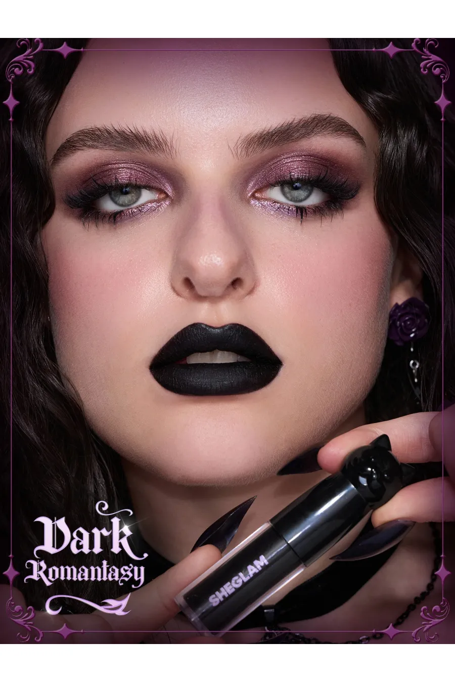 مزایای استفاده از موس لب ضدانتقال Dark Romantasy Black با رنگ مشکی عمیق مات شیگلم Sheglam