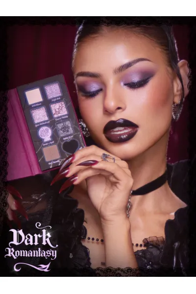  تصویر 1 : پالت سایه چشم Dark Romantasy Multicolor با رنگ‌های متنوع برای آرایش چشم شیگلم Sheglam 