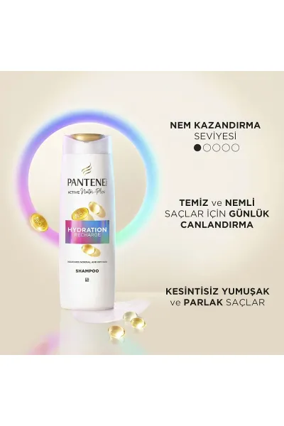  تصویر 4 : شامپو آبرسان مو برای تأمین رطوبت و شادابی پنتن Pantene 