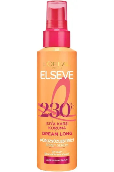 خرید و قیمت اسپری سرم محافظ حرارت Dream Long برای صافی و نرمی مو L'Oreal Paris  لورال پاریس اصل