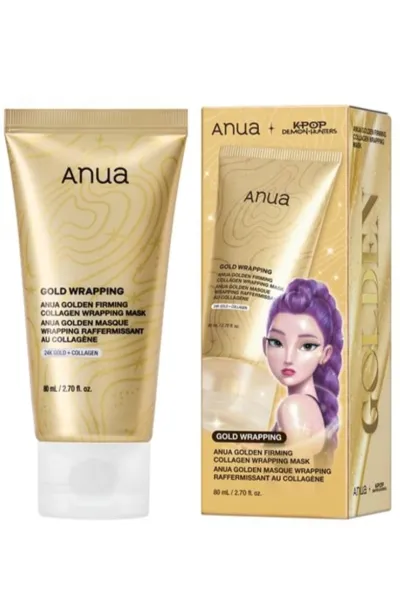 خرید ماسک کلاژن سفت‌کننده طلا برای کمک به لیفت و شادابی پوست آنوا Anua