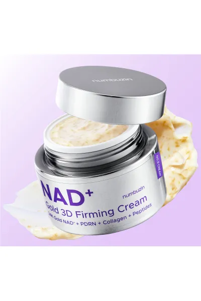 خرید و قیمت کرم سفت‌کننده و فرم‌دهنده سه‌بعدی پوست NAD+ Gold 3D Numbuzin  نامبوزین اصل