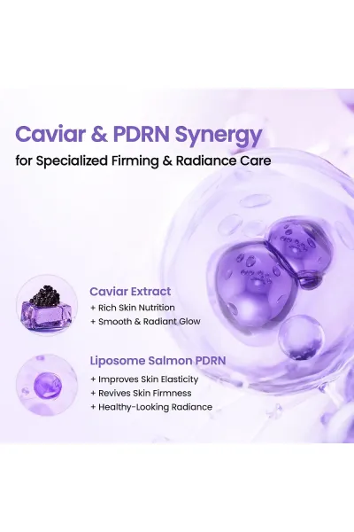  تصویر 5 : سرم صورت خاویار و PDRN سالمون برای آبرسانی و تقویت سد دفاعی پوست بایودنس BioDance 