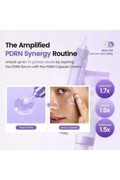  تصویر 7 : سرم صورت خاویار و PDRN سالمون برای آبرسانی و تقویت سد دفاعی پوست بایودنس BioDance 