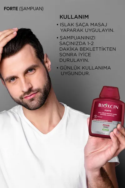  تصویر 4 : شامپو ضدریزش مو فورت بیوکسین BIOXCIN 