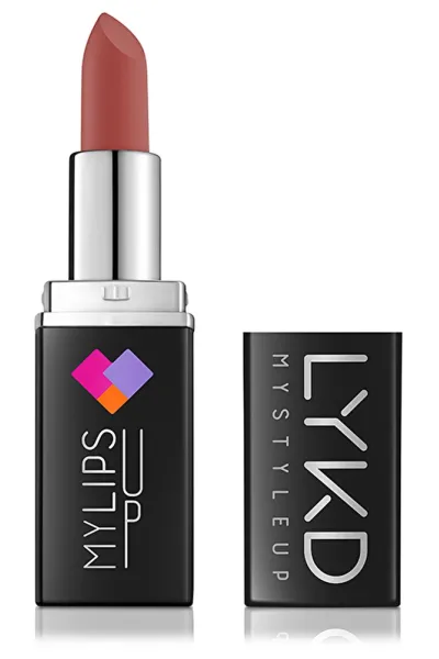 خرید و قیمت رژلب مات 127 Cinder Rose رز دودی برای آرایش لب با جلوه‌ای ماندگار LYKD  لایکد اصل