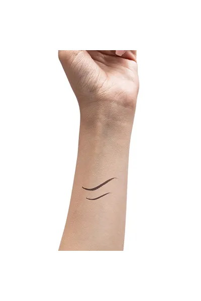  تصویر 1 : خط چشم ماژیکی Ink Liner 196 Brown قهوه‌ای با طراحی دقیق و ماندگار لایکد LYKD 