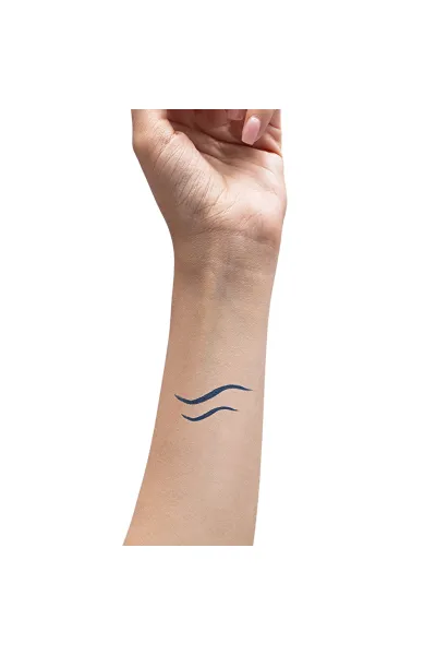  تصویر 1 : خط چشم ماژیکی Ink Liner 833 Blue آبی با طراحی دقیق و ماندگار لایکد LYKD 