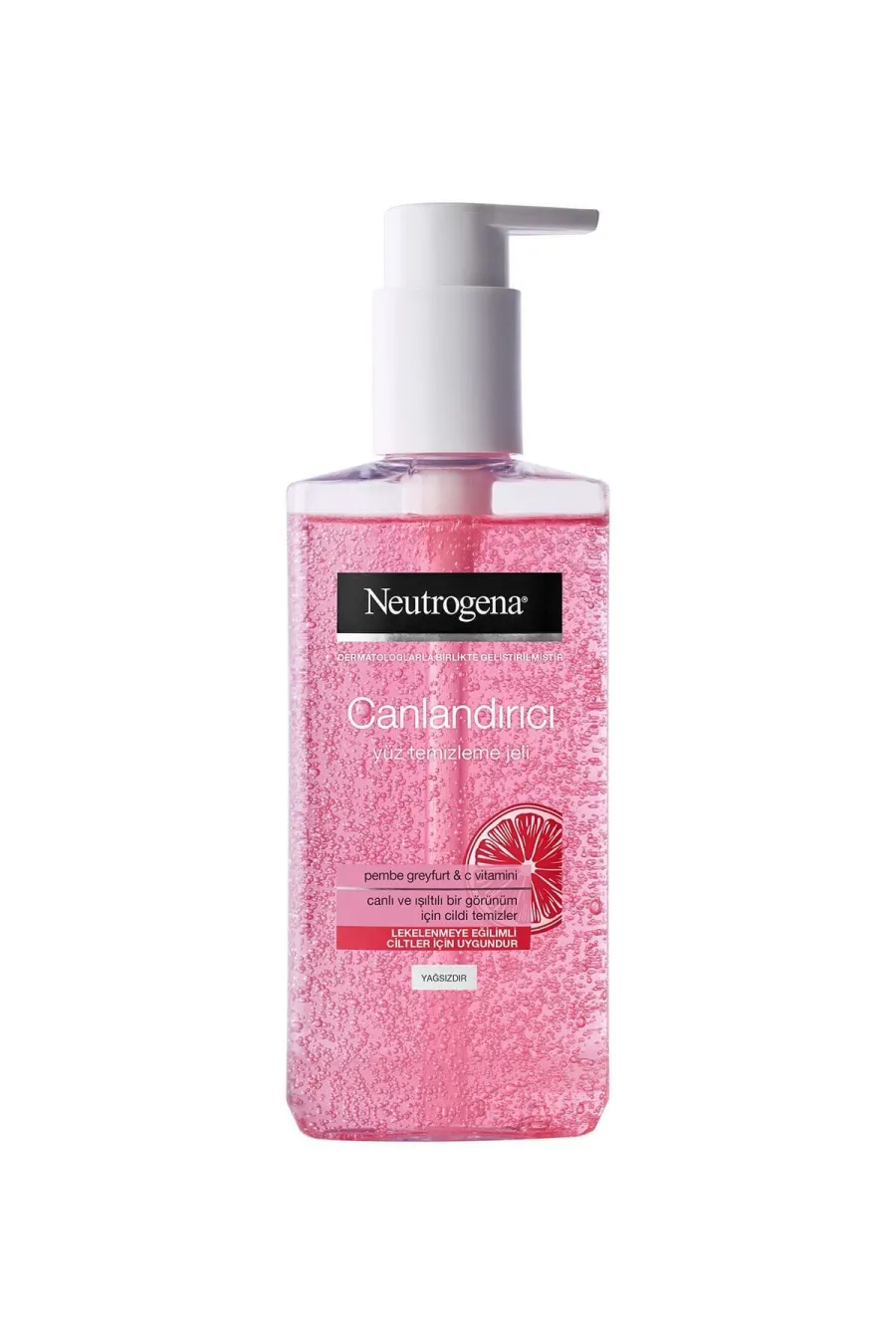 معرفی ژل شست و شوی صورت گریپ فوروت + ویتامین C نوتروژینا Neutrogena