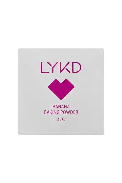  تصویر 1 : پودر فیکس Banana 700 Banana زرد موزی با جلوه مات و تثبیت آرایش لایکد LYKD 