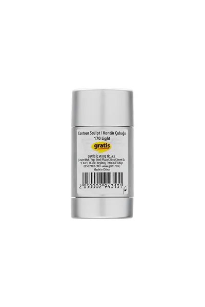  تصویر 2 : کانتور کرمی Contour Sculpt 170 Light روشن با جلوه طبیعی و فرم‌دهی صورت لایکد LYKD 