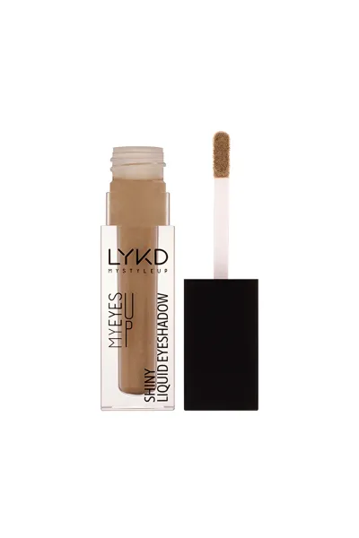 تصویر 1 : سایه چشم مایع Shiny Liquid Eyeshadow 295 Copper Pop مسی براق و درخشان لایکد LYKD 