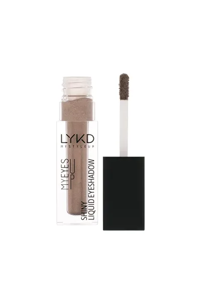  تصویر 1 : سایه چشم مایع Shiny Liquid Eyeshadow 494 Bling Bling نقره‌ای براق و درخشان لایکد LYKD 