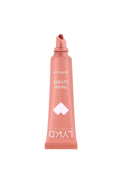  تصویر 2 : بالم لب پپتیدی Peptide Lip Sheer 547 Caramel Bun کاراملی براق و مرطوب‌کننده لایکد LYKD 
