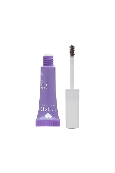  تصویر 1 : ژل ابرو Eyebrow Gel 185 Taupe خاکستری قهوه‌ای با تثبیت طبیعی و ماندگار لایکد LYKD 