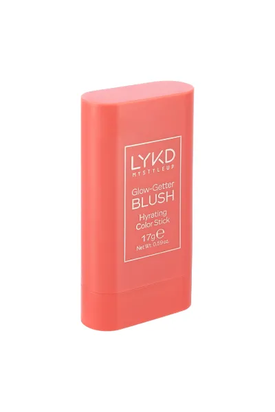  تصویر 1 : رژگونه Glow Getter Blush 232 Juicy هلویی مرجانی با جلوه طبیعی و درخشان لایکد LYKD 