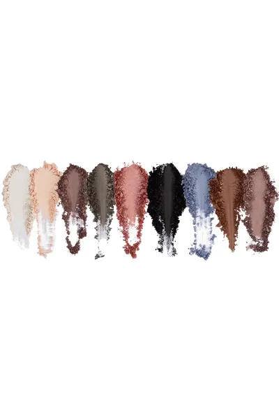  تصویر 1 : پالت سایه چشم 9 رنگ 825 Calm Buff بژ خنثی با جلوه مات و براق لایکد LYKD 