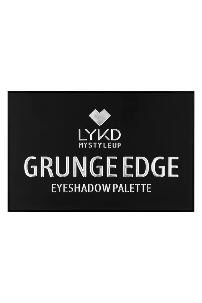  تصویر 2 : پالت سایه چشم 18 رنگ Grunge Edge طیف دودی و خاکستری با جلوه مات و براق لایکد LYKD 
