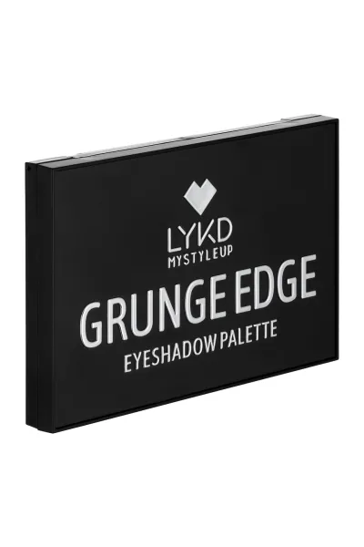  تصویر 3 : پالت سایه چشم 18 رنگ Grunge Edge طیف دودی و خاکستری با جلوه مات و براق لایکد LYKD 