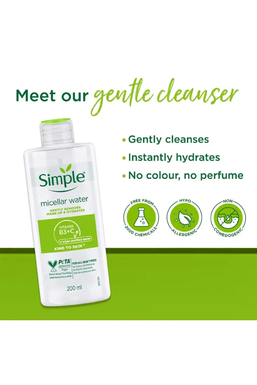 ارزش خرید میسلار واتر روشن کننده Kind To Skin سیمپل Simple