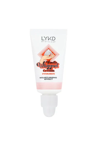  تصویر 1 : پرایمر آرایشی Vanilla Whipped Cream 101 White سفید برای آماده‌سازی پوست لایکد LYKD 