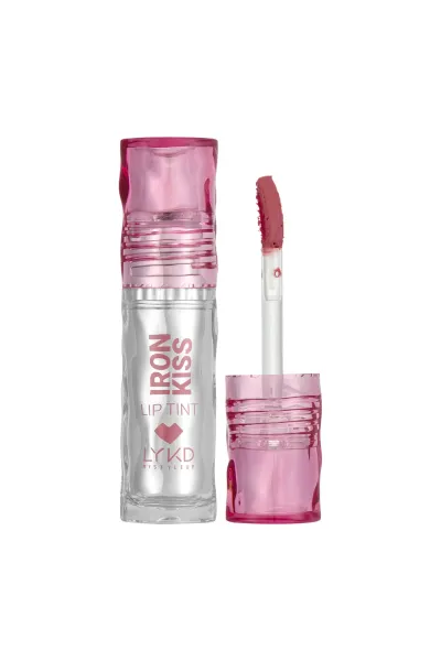 تینت لب و لیپ گلاس رنگی Iron Kiss 626 Velvet Alloy آلویی مخملی لایکد LYKD