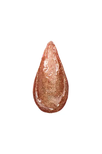  تصویر 2 : لیپ گلاس Static Glaze 969 Metallic Muse رزگلد متالیک با درخشش براق لایکد LYKD 