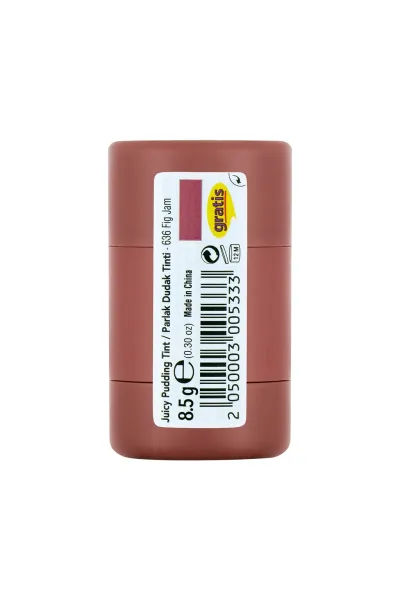  تصویر 3 : تینت لب براق Juicy Pudding 636 Fig Jam انجیری با جلوه درخشان لایکد LYKD 