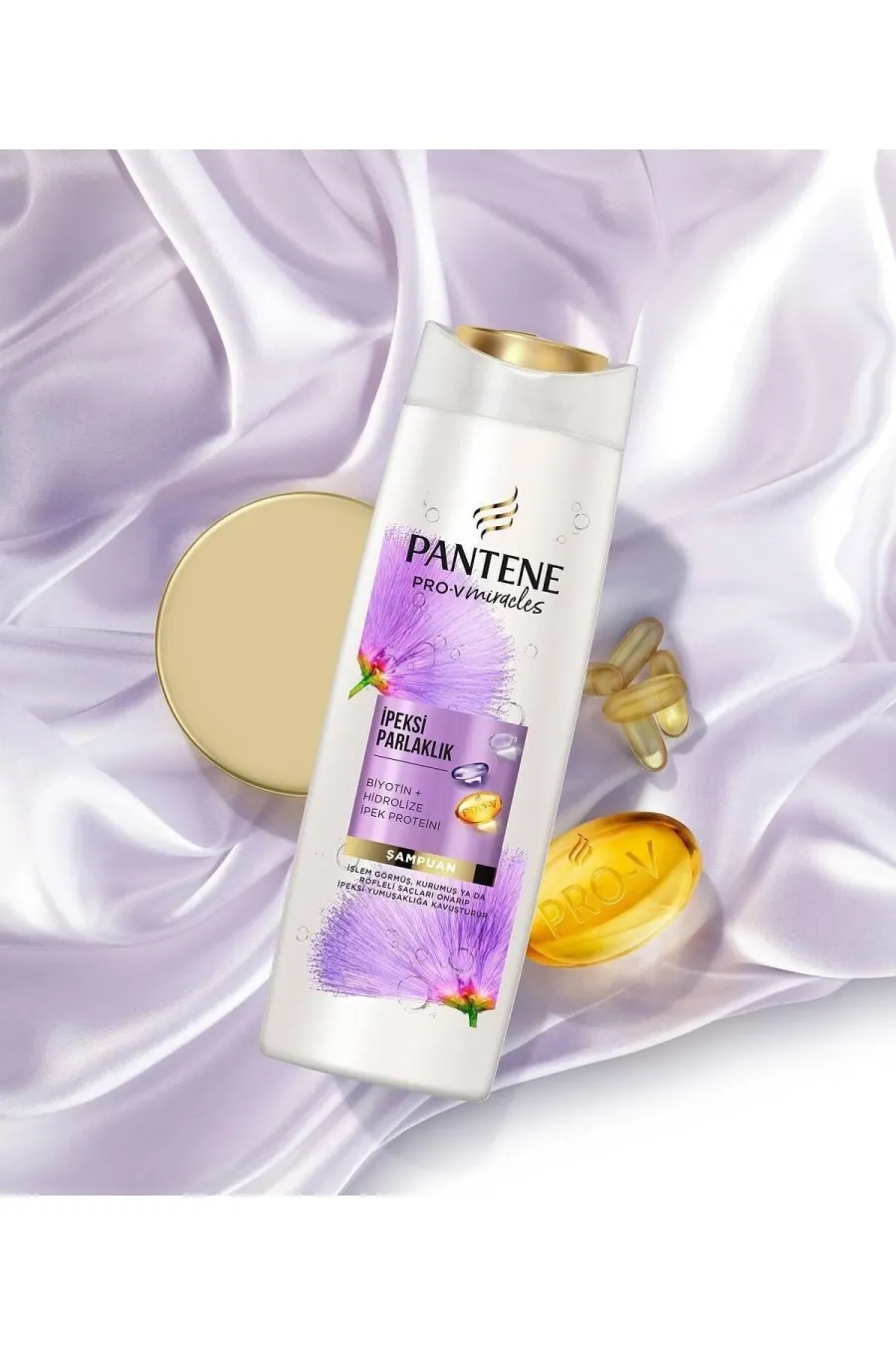 فرمول درخشان‌کننده شامپو براق و نرم کننده ابریشمی پانتن Pantene