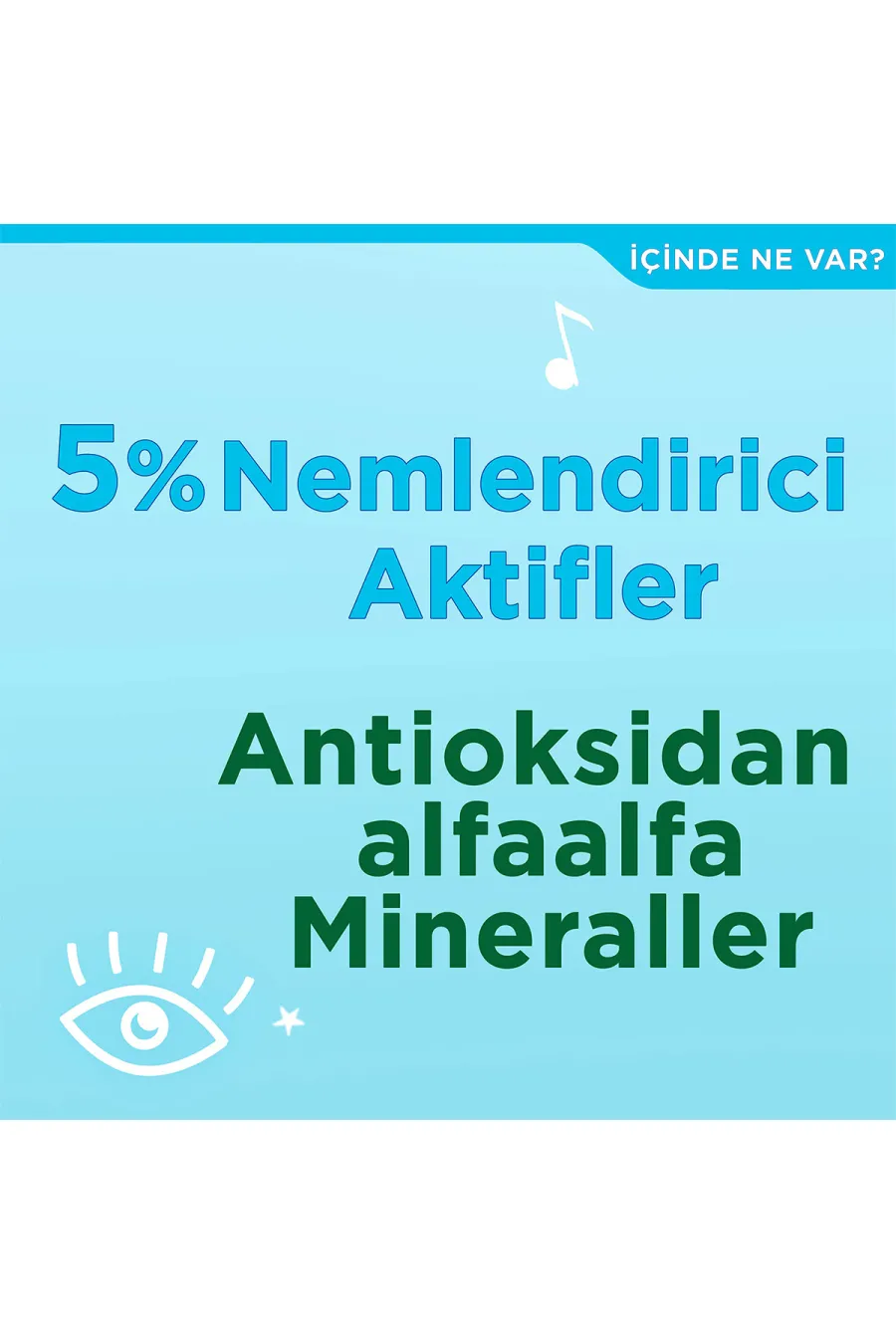 ترکیبات ژل کرم آبرسان دور چشم Water Boost سیمپل Simple با مواد آبرسان و آنتی‌اکسیدان