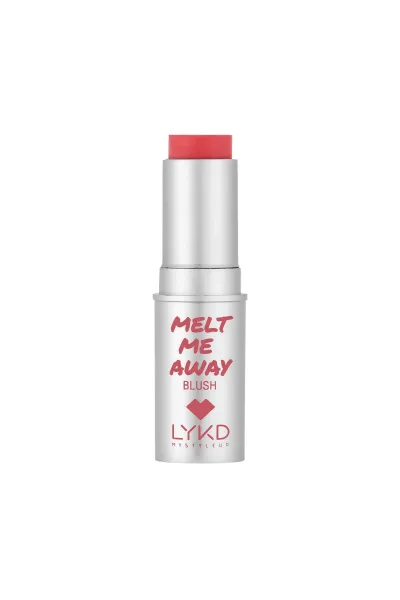  تصویر 1 : رژگونه استیکی کرمی Melt Me Away 681 Papaya Kiss مرجانی نارنجی با جلوه طبیعی لایکد LYKD 