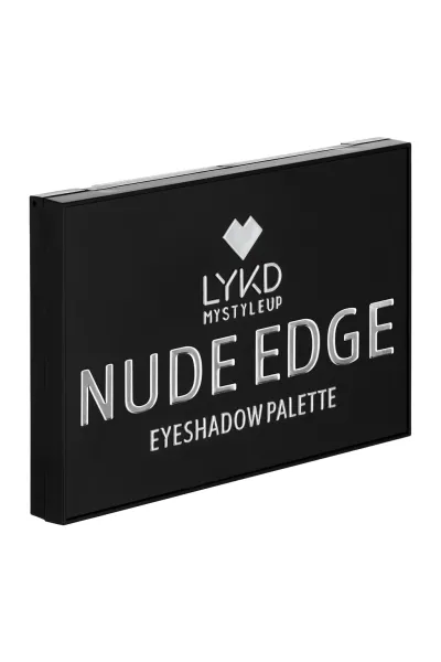  تصویر 3 : پالت سایه چشم ۱۸ رنگ Nude Edge با طیف‌های نود و قهوه‌ای کاربردی لایکد LYKD 