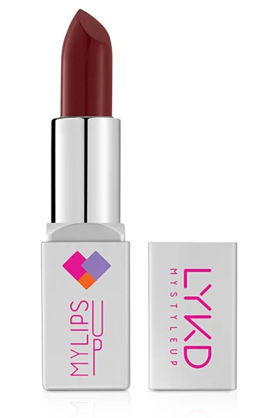 رژ لب براق 147 Rusty Brown قهوه‌ای آجری با جلوه درخشان و طبیعی LYKD 